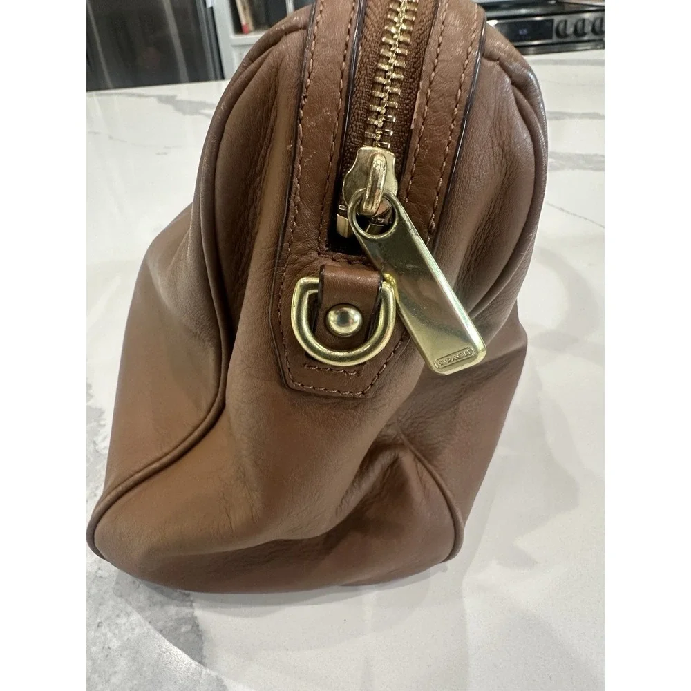 Coach Madison Brown Leather Carryall Tote Satchel Shoulder Bag Style 15226 Hangt